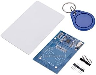 Индуктивен модул OLATUS MFRC-522 RC522 RFID RF IC картичка со бесплатен синџир на клучеви за картички S50 FUDAN за Arduino