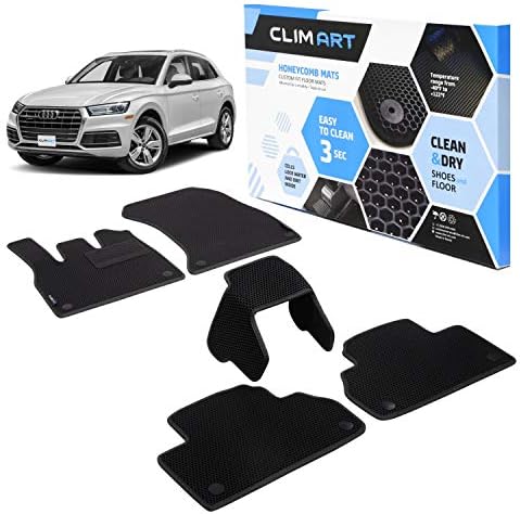 Clim Art Shoneycomb Custom Fit Mats Fold Thats For Mercedes C-Class 2015-2023 седан, 1 и 2 ред, лагер за подот на автомобили,