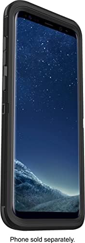 Случај за издание на дефанзивец Otterbox Defender за Samsung Galaxy S8+ - Вклучен клип на футрола - Пакување без мало - црно