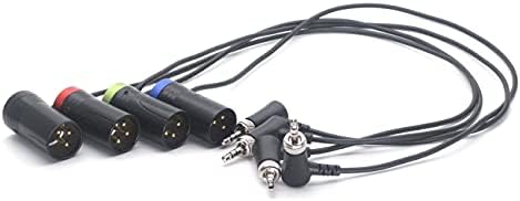 Szjelen Neutrik 3Pin XLR машки до 3,5 аудио со заклучување за Sony D11 слушалки за враќање аудио