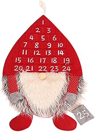 Дедо Мраз Божиќ Доаѓањето Календар 2021,3 Д Чувствува Ханинг Адвент Календар Еднократно Одбројување До Божиќ Календар За Деца
