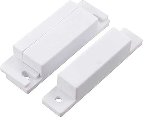 MC-31 Surface Mount Wired NC Contact Contact Sensor Alarm Magnetice Reed Switch Бела 10 парчиња