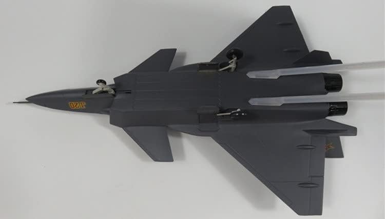 Реелак борец за легура на легура за: 1:72 ABS Статична симулација борбена модел DIY Собрание на авиони модел на J-20 Aviation Fighter Propeler