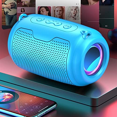 Moresec Bluetooth звучници, нов интелигентен глас Bluetooth Audio Portable Subvoofer, Wireless Bluetooth звучник HIFI Stereo