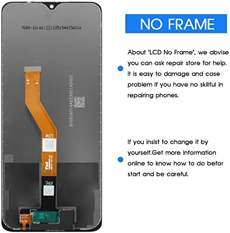 За T-Mobile Revvl V + 5G LCD Screen Repleence Revvl V Plus 5G LCD 6.82 WTRVL5G LCD дисплеј на допир Дигитализатор за дигитализатор