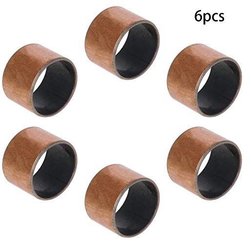 Aicosineg oilless Bushings 25 mm Bore x 28mm OD x 20мм должина Обични лежишта завиткани јаглеродни челични бази 2520 ракави со