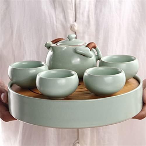 DHDM Travel Tea Set удобен брз чаша дома чајник со црн чај