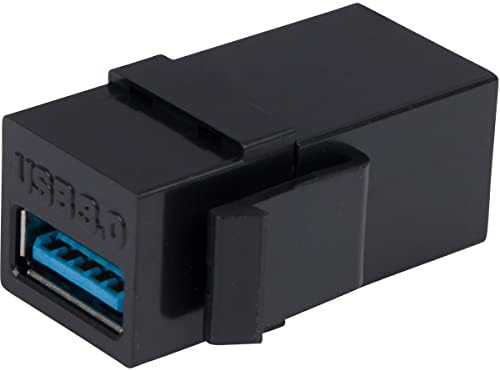 Точка на купувачот USB 3.0 Keystone Jackек вметнува женски до женски адаптери спојници Вметнете приклучок за приклучок за приклучок за