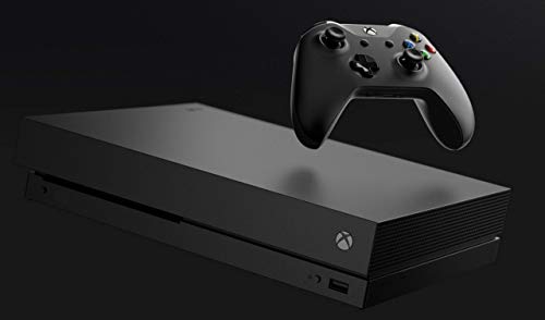 Мајкрософт Xbox ONE X 1TB Солидна Држава Диск Игри Конзола Со Безжичен Контролер-Мајчин 4K-HDR-Подобрена Од ШКОРПИЈА ПРОЦЕСОРОТ И Брз SSD-Црна