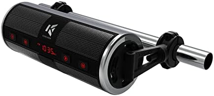 Звучници ЗА Мотоцикли KSPEAKER Bluetooth Водоотпорен Радио Аудио Систем Вграден Засилувач, Одличен ЗА АТВ, Скутер Велосипед, Возило Од 12 Волти,