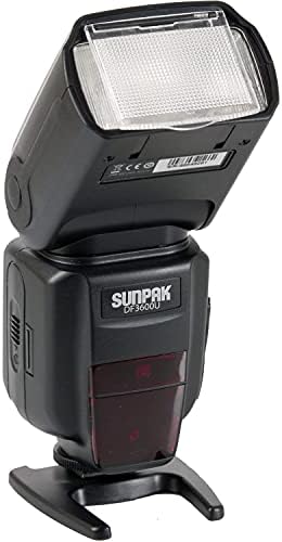 Sunpak DF3600U-CNX DF3600U Универзален Блиц За Канон И Никон