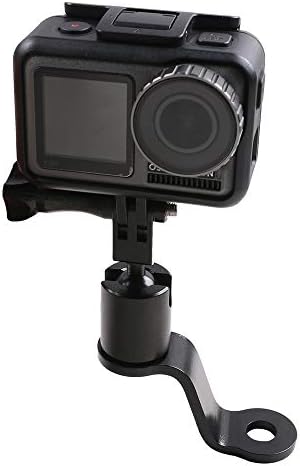 Алуминиум моторцикл ретровизор монтажен држач за моторцикл фиксиран држач за држач за GoPro Hero 10 Black, Hero 9/8/6/6/5 Black, Action Cameras