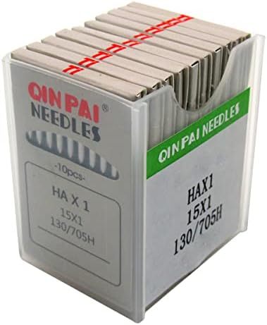 Qinpai Игли-100pcs 15x1HAX1 рамен Шанк Дома за шиење игла за шиење компатибилен со пејачот на брат Јаном Викинг