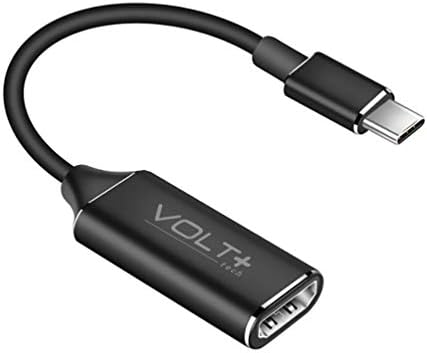 Работи од Volt Plus Tech HDMI 4K USB-C комплет компатибилен со Xiaomi 12 Професионален адаптер со дигитален целосен 2160P, 60Hz излез!