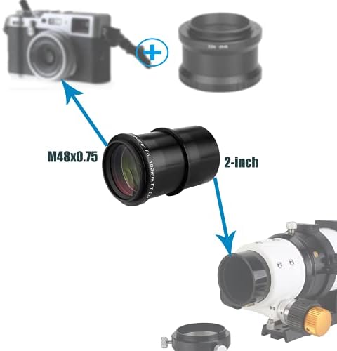 Svbony Focal Редуктор, M54x1 Поле Flattener, Телескоп Додаток ЗА Sv503 102mm ED Телескоп