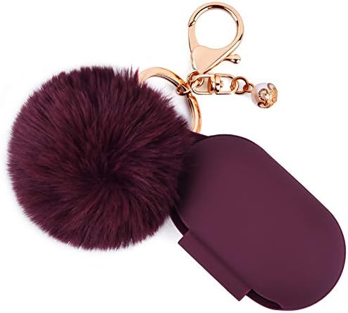 Filoto Silicone Case за Samsung Galaxy Puds Plus Case/Galaxy Buds Case со POM POM POM Keychain Заштитна обвивка за галаксиски ушни уши додаток