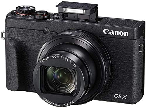 Канон PowerShot G5 X Mark II дигитална камера W/ 1 инчен сензор, овозможено Wi-Fi & NFC, црна