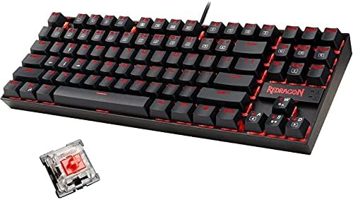 Клучеви Redragon K552-2 87 60% мала тастатура за механичко игри TKL