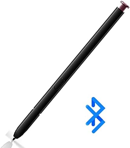 Бургундски галакси S22 Ultra S пенкало со Bluetooth за Samsung Galaxy S22 Ultra 5G Stylus Pen за замена на далечинскиот управувач за