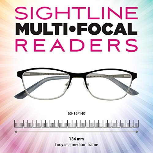 Sightline Lucy Прогресивна мулти -фокус за читање очила за дизајнер