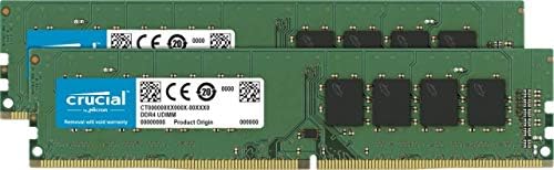 Клучен пакет за меморија со 32 GB DDR4 PC4-21300 2666 MT/S DR X8 DIMM 288-PIN меморија компатибилен со Optiplex SFF, Tower 3050, 3060, 3070,