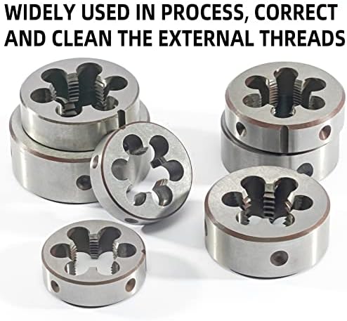 Aceteel M25 x 1.0 метрички круг, нишка на десната рака, умира M25 x 1.0мм