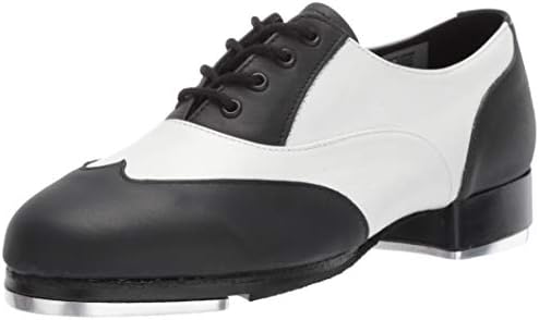 Лео жени Giordano Spectator Dance Shoe, црно/бело, 6,5 нас