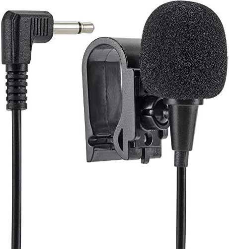 Микрофон од 2,5мм, сега HD гласовно склопување микрофон за единица за глава на возило со возило Bluetooth Овозможено стерео