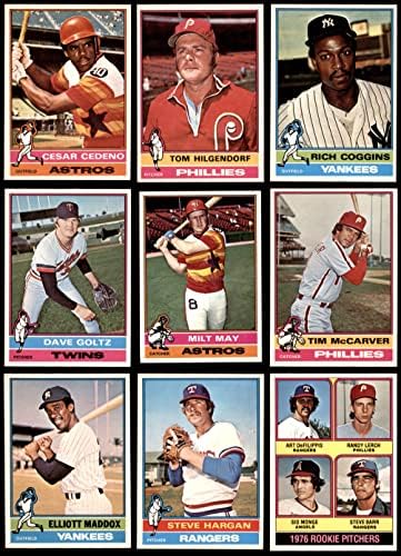1976 година, делумно комплетен комплет за бејзбол о-пи-чин