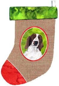 Каролина богатства SC1023-CS Божиќно порибување, камин што виси чорапи Божиќна сезона забава Декорации за семејство празници,