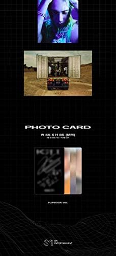 Exo Kai Kai 1 -ви соло мини албум Флип книга верзија ЦД+300p Photobook+2p Post+1P Photocard+Следење KPOP Запечатен