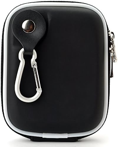Црна Ева Заштитна Кутија За Носење Коцка Со Мрежен Џеб За Точката На Samsung DualView и Снимајте Дигитална Камера
