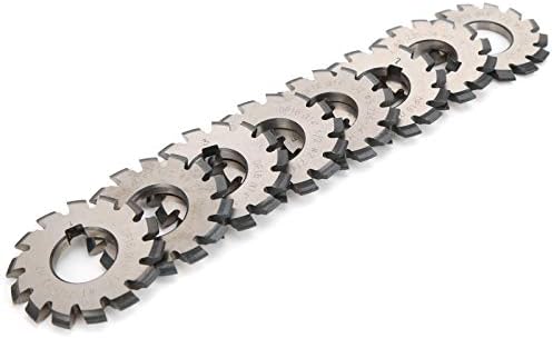 Incute Cutter за менувачот на DJDK, 8 парчиња вклучуваат секачи за опрема Поставете алатки за сечење на челик со голема брзина 14,5