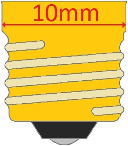 ЦИК Индустрии 3966 Светилки, 12 V, 3 W, Е10 База, г-3.5 облик