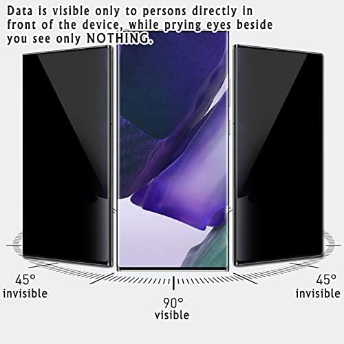 Заштитник на екранот за приватност на Ваксон, компатибилен со ASUS VL278HE / VL278H 27 Монитор налепници за заштита на анти -шпионски