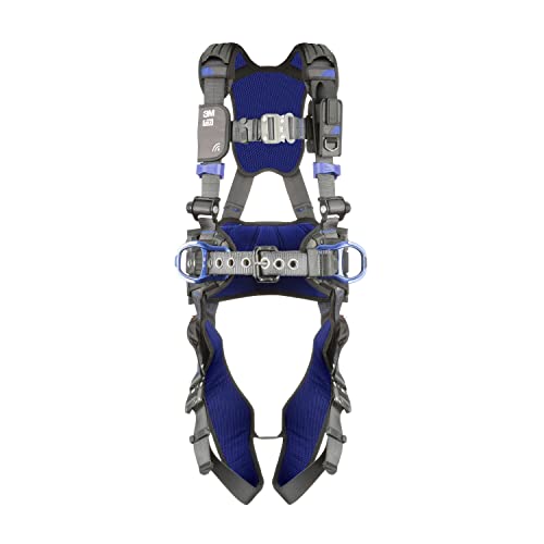 3M 1113130 ​​Лична заштитна опрема DBI-Sala Exofit Nex Construction Harness, Blue/Grey, X-Large & Rebar Setter за позиционирање,