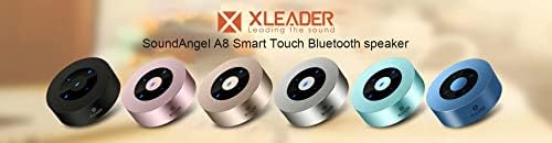 [Паметен допир] Безжичен звучник XLeader Soundangel A8 5W бас мал звучник со преносен водоотпорен случај 15H Playtime Поддршка