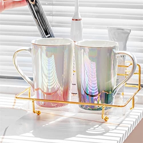 Xxxdxdp уста за миење садови дома двојка четкање чаша керамичка чаша за миење постави решетката за четки за заби