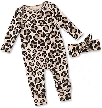 Фон Килизо новороденче облека облека ромпер -памучна облека од памук за девојчиња слатко новороденче девојче скокање облека