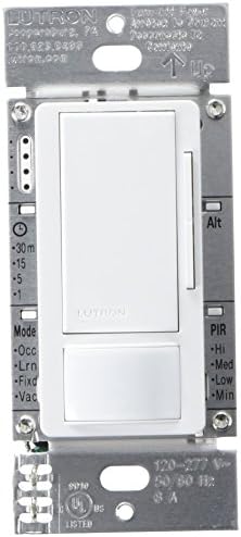 Lutron MS-Z101-WH, сензор за затемнување/слободно работно место