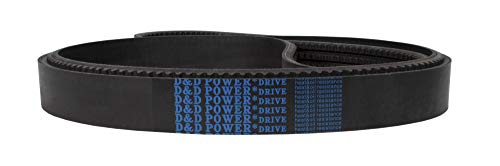 D&засилувач; D PowerDrive 4/3VX265 Бенд Запушени V Појас, Гума, 26.5 Должина, 4 Бенд