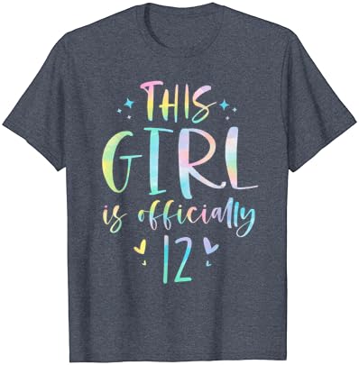 Оваа девојка е официјално 12 Дванаесетгодишна маица на 12-ти роденден