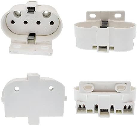 E-simpo® 6pcs G23 G23 - 2 Држач ЗА Светилки 5W 7W 9W 2-Пински хоризонтален, Компактен Флуоресцентен Држач За Светилки Со Завртки