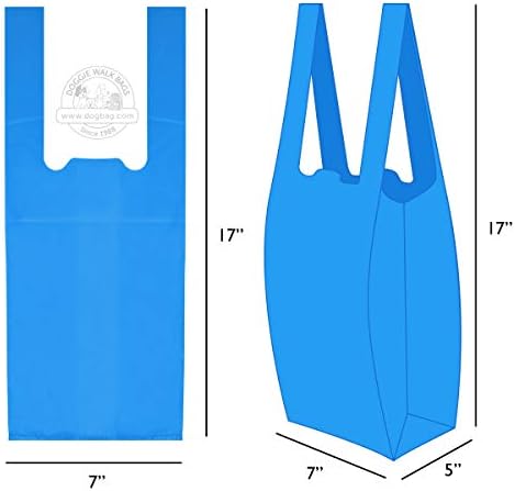 Кучешки Торби За Пешачење Кеси За Отпадоци Од Кучиња Со Лесни Рачки За Вратоврска, Екстра Дебели И Силни Кеси За Измет За Кучиња,