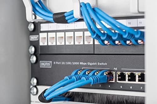 Digitus Gigabit Ethernet POE+ Switch - 10 инчи - 8 пристаништа - управувано L2+ - IEEE 802.3AT - 80 WATT BUEW BUET - BLACK