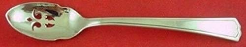 Chippendale New By Alvin Sterling Silver Olive Spoon прободена обичај направена 5 1/2 “