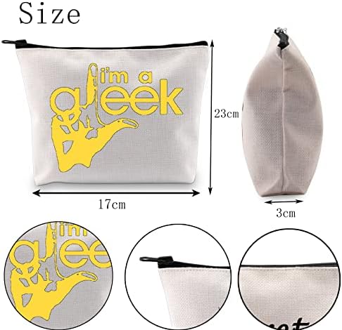 Подарок ЗА МУЗИЧКА Комедија Јас Сум Глек Патент Торбичка Шминка Патна Торба За Љубителите НА ТВ Шоуто