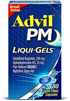 Advil PM ибупрофен 200 мг ликвидни гелови 80 еа