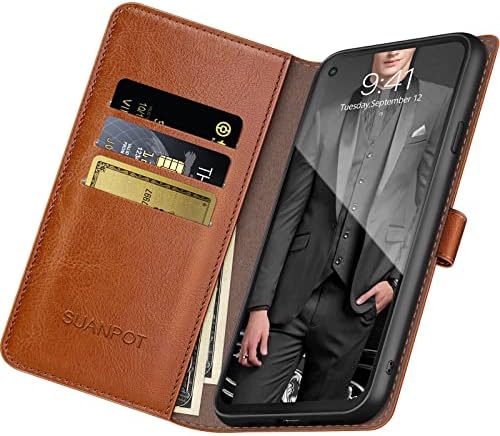 SUANPOT_ Rfid Блокирање За Motorola Moto G Pyllus 5G Со Држач за кредитна Картичка за паричник, Pu Кожа Флип Фолио Книга телефон