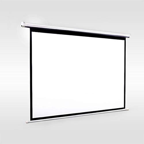 FZZDP 72 инчи 16: 9 Електричен екран за проекција Мет Вајт за LED LCD Movie Motorized Projector Screen